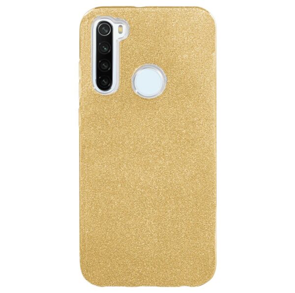 Forcell Xiaomi Redmi Note 8T Glitter Θήκη Σιλικόνης - Gold