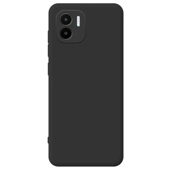 Forcell Xiaomi Redmi A1 / A2 Matt Θήκη Σιλικόνης - Black