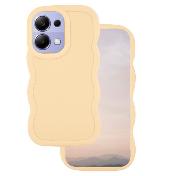 Forcell Xiaomi Redmi Note 13 Pro 4G / Poco M6 Pro 4G Candy Θήκη Σιλικόνης - Beige