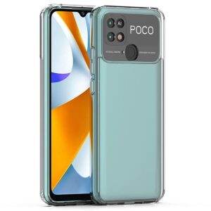 Xiaomi Poco C40 Θήκη Σιλικόνης Διάφανη TPU Silicone Case 2mm Transparent