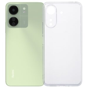 Forcell Xiaomi Poco C65 / Xiaomi Redmi 13C 4G Θήκη Σιλικόνης TPU 1mm - Διάφανη