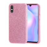 Forcell Xiaomi Redmi 9A / 9AT Glitter Θήκη Σιλικόνης - Pink