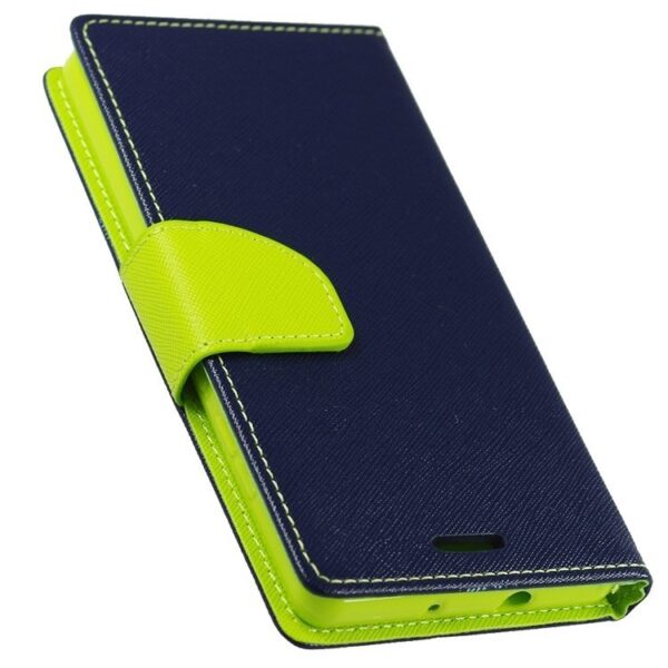 Tel1 Xiaomi Redmi Note 12s Fancy Θήκη Βιβλίο - Navy Blue