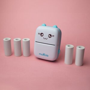 Θερμικός εκτυπωτής Maxlife Bluetooth MXTP-100 Blue
