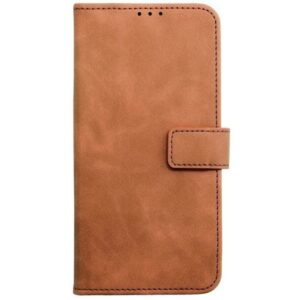 Tel1 Xiaomi Redmi Note 10 Pro NFC Tender Θήκη Βιβλίο - Brown