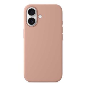 Forcell iPhone 16 Soft Touch Θήκη Σιλικόνης - Brown