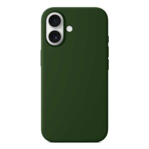 Forcell iPhone 16 Soft Touch Θήκη Σιλικόνης - Green