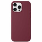 Forcell iPhone 16 Pro Max Soft Touch Θήκη Σιλικόνης - Bordeaux
