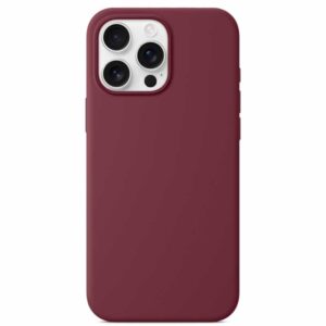 Forcell iPhone 16 Pro Max Soft Touch Θήκη Σιλικόνης - Bordeaux