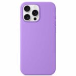 Forcell iPhone 16 Pro Max Soft Touch Θήκη Σιλικόνης - Purple