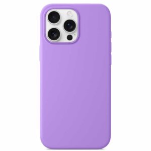 Forcell iPhone 16 Pro Max Soft Touch Θήκη Σιλικόνης - Purple