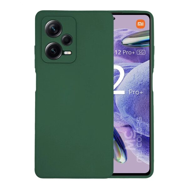 Forcell Xiaomi Redmi Note 12 Pro Plus 5G Matt Θήκη Σιλικόνης - Green