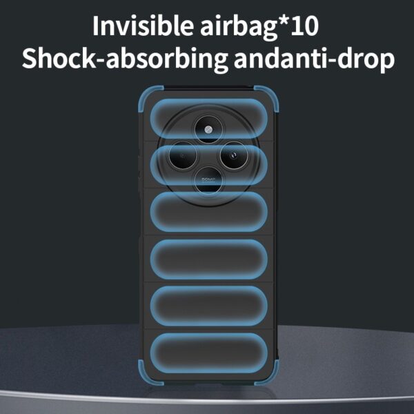 Techsuit Xiaomi Redmi 14C / Poco C75 Magic Shield Θήκη Σιλικόνης - Dark Green