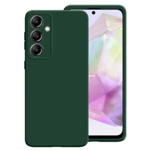 Forcell Samsung Galaxy S24 5G Soft Touch Θήκη Σιλικόνης - Dark Green