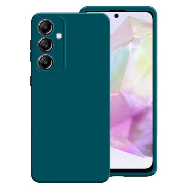 Forcell Samsung Galaxy S24 5G Soft Touch Θήκη Σιλικόνης - Petrol Forcell Samsung Galaxy S24 5G Soft Touch Θήκη Σιλικόνης - Petrol