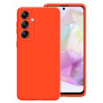 Forcell Samsung Galaxy S24 5G Soft Touch Θήκη Σιλικόνης - Orange