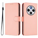 Tel1 Xiaomi Redmi 14C 4G Skin Feel Solid Color Θήκη Βιβλίο - Pink