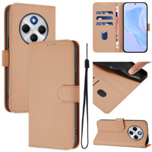 Tel1 Xiaomi Redmi 14C 4G Skin Feel Solid Color Θήκη Βιβλίο - Nude