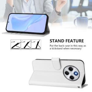 Tel1 Xiaomi Redmi 14C 4G Skin Feel Solid Color Θήκη Βιβλίο - White