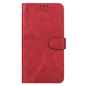 Tel1 Xiaomi Redmi Note 13 Pro 5G Skin Feel Solid Color Θήκη Βιβλίο - Red