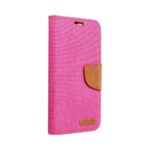 Tel1 Xiaomi Redmi 10C Canvas Θήκη Βιβλίο - Pink