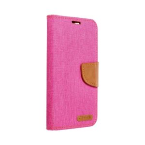 Tel1 Xiaomi Redmi 10C Canvas Θήκη Βιβλίο - Pink