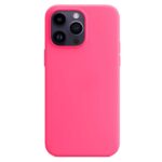 Forcell iPhone 14 Pro Soft Touch Θήκη Σιλικόνης - Fuchsia
