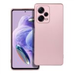Forcell Xiaomi Redmi Note 12 Pro Plus 5G Metallic Θήκη Σιλικόνης - Pink
