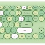 Σετ Πληκτρολόγιο Και Ποντίκι Ασύρματο Forever Wireless Bluetooth Candy Green