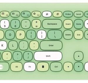 Σετ Πληκτρολόγιο Και Ποντίκι Ασύρματο Forever Wireless Bluetooth Candy Green
