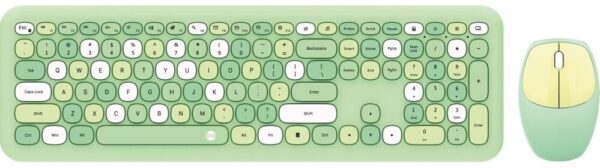 Σετ Πληκτρολόγιο Και Ποντίκι Ασύρματο Forever Wireless Bluetooth Candy Green