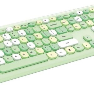 Σετ Πληκτρολόγιο Και Ποντίκι Ασύρματο Forever Wireless Bluetooth Candy Green