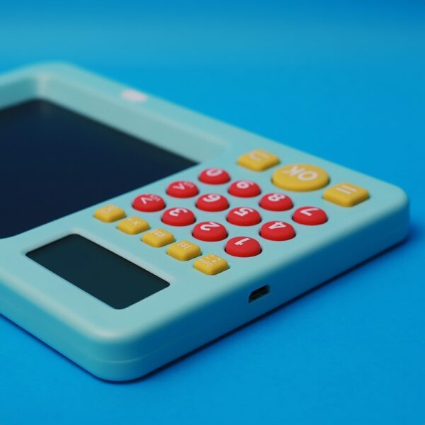 Παιδικός πίνακας γραφής με αριθμομηχανή Maxlife Writing Board with Math Games MXWB-01 Blue