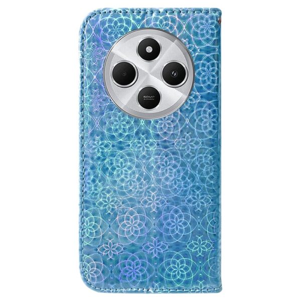 Tel1 Xiaomi Redmi 14C 4G / Poco C75 Colorful Magnetic Buckle Θήκη Βιβλίο - Blue