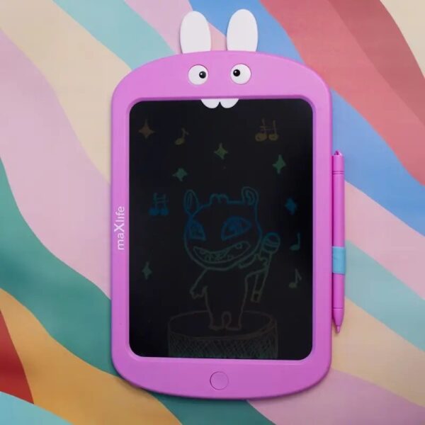 Παιδικός Πίνακας Γραφής και Σχεδίου Maxlife Kids Writing Board MXWB-02 Pink Για 6+ Χρονών