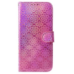 Tel1 Xiaomi Redmi 14C 4G / Poco C75 Colorful Magnetic Buckle Θήκη Βιβλίο - Pink