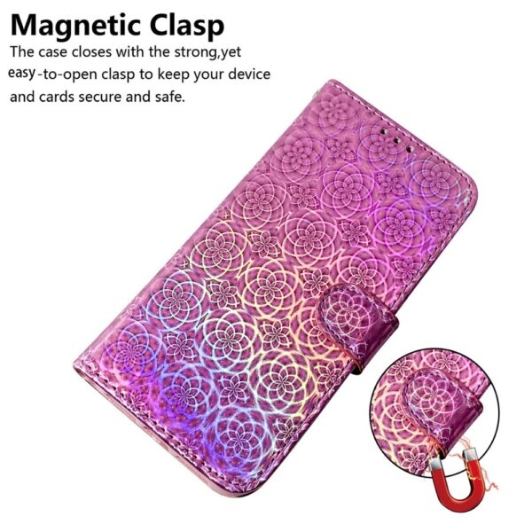 Tel1 Xiaomi Redmi 14C 4G / Poco C75 Colorful Magnetic Buckle Θήκη Βιβλίο - Pink