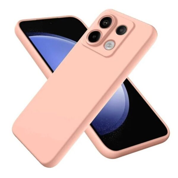 Forcell Xiaomi Redmi Note 13 5G Matt Θήκη Σιλικόνης - Pink