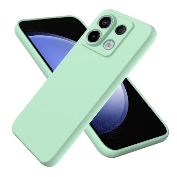 Forcell Xiaomi Redmi Note 13 5G Matt Θήκη Σιλικόνης - Green