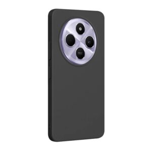 Forcell Xiaomi Redmi 14C 4G / Poco C 75 Θήκη Σιλικόνης - Black