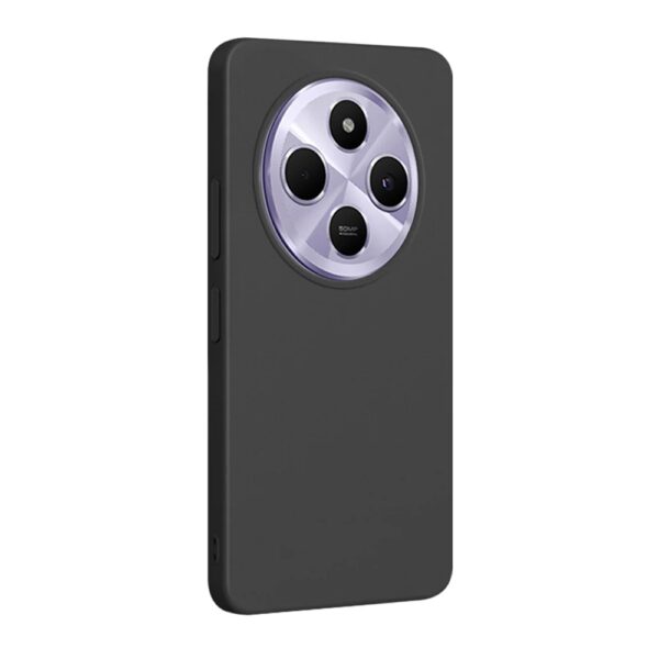 Forcell Xiaomi Redmi 14C 4G / Poco C 75 Θήκη Σιλικόνης - Black