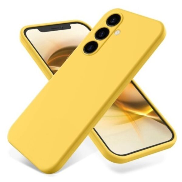 Forcell Samsung Galaxy A34 5G Θήκη Σιλικόνης - Yellow