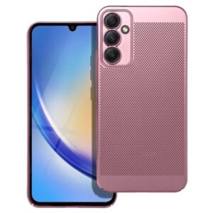 Forcell Samsung Galaxy A34 5G Breezy Θήκη Σιλικόνης - Pink