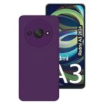 Forcell Xiaomi Redmi A3 Matt Θήκη Σιλικόνης - Dark Purple