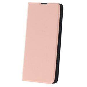 Tel1 Xiaomi Redmi 12 Smart Soft Θήκη Βιβλίο - Light Pink