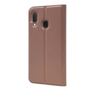 Tel1 Samsung Galaxy A20e Smart Soft Θήκη Βιβλίο - Nude