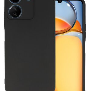 Forcell Xiaomi Poco C65 / Xiaomi Redmi 13C 4G Soft Matt Θήκη Σιλικόνης - Black