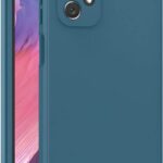 Forcell Samsung Galaxy A13 4G Soft Touch Θήκη Σιλικόνης - Petrol Blue