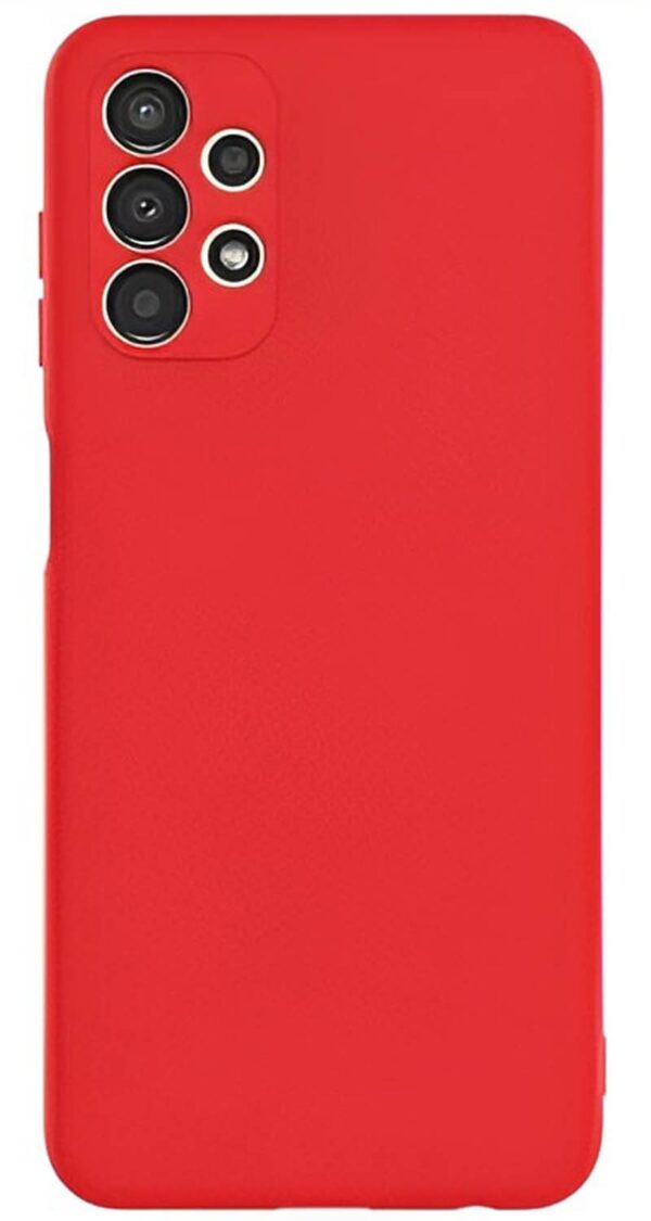Forcell Samsung Galaxy A13 4G Soft Touch Θήκη Σιλικόνης - Red Forcell Samsung Galaxy A13 4G Soft Touch Θήκη Σιλικόνης - Red