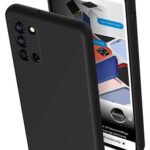 Forcell Samsung Galaxy A02s Matte Θήκη Σιλικόνης - Black